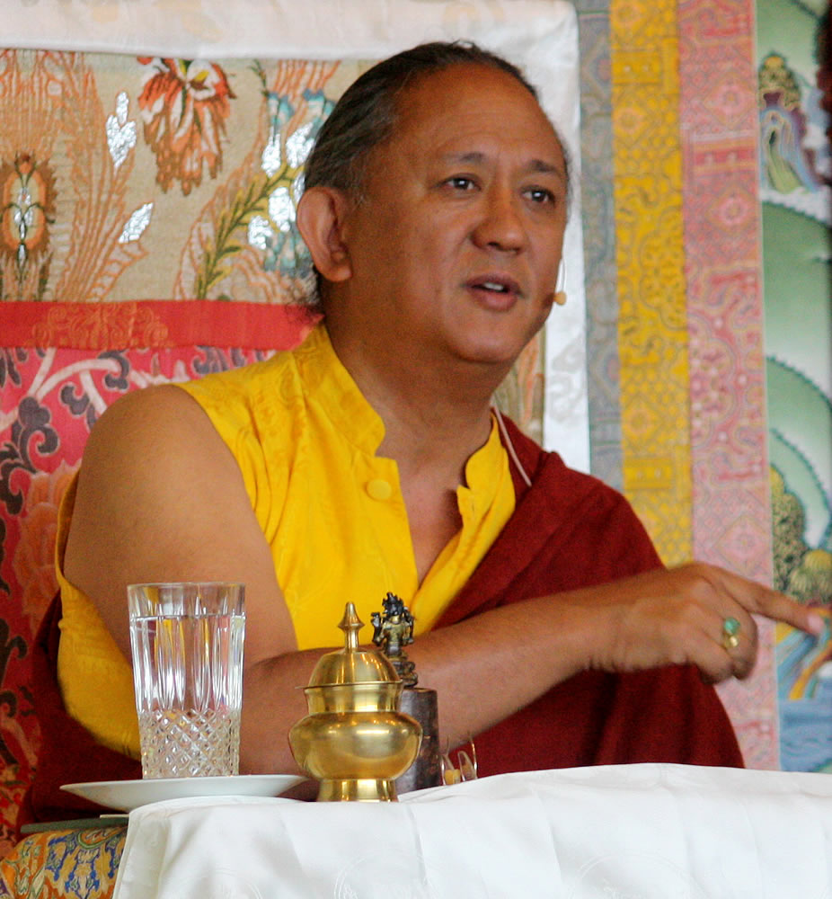 HE Dzigar Kongtrul Rinpoche teaching on the 'Mahayana Uttaratantra Shastra'.