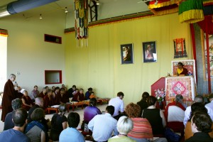 On behalf of the entire Mindrolling Lotus Garden sangha, Anila Jigme Chodroen thanks His Eminence for his teachings.