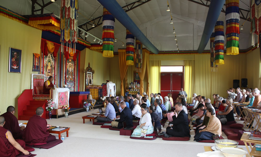 HE Dzigar Kongtrul Rinpoche teaching on the 'Mahayana Uttaratantra Shastra.'