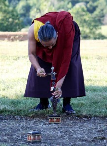 His Eminence marks another of the 10 directions.