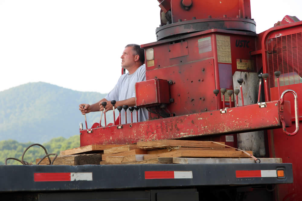 JULY 11-Crane operator.