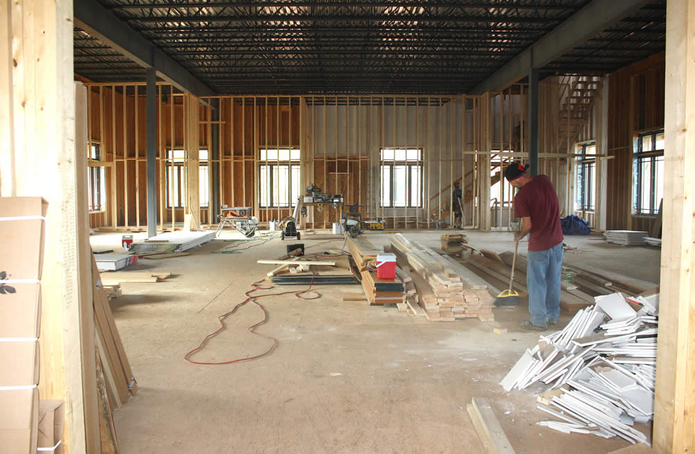 Where we are now. Interior construction must be completed for the 2018 summer programs..
