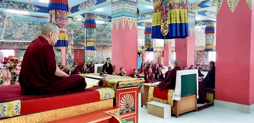 Prayers at Mindrolling Monastery mark the passing of Gyari Rinpoche