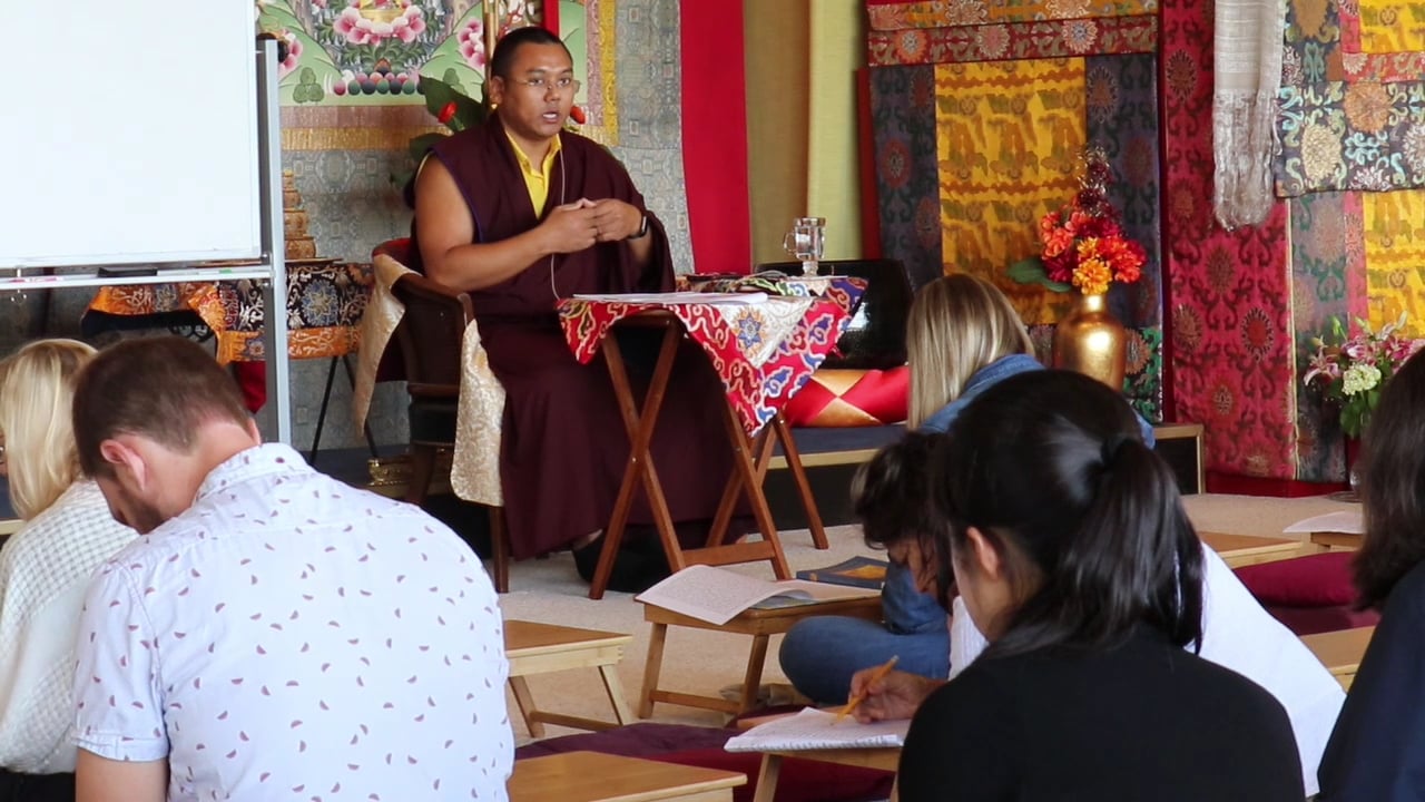 Class with Khenpo Namdrol Gyatso