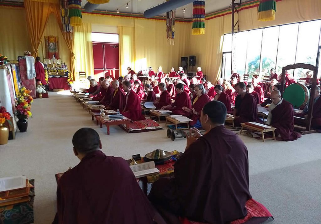 Offering the Riwo Sangchod | 28 July, 2019