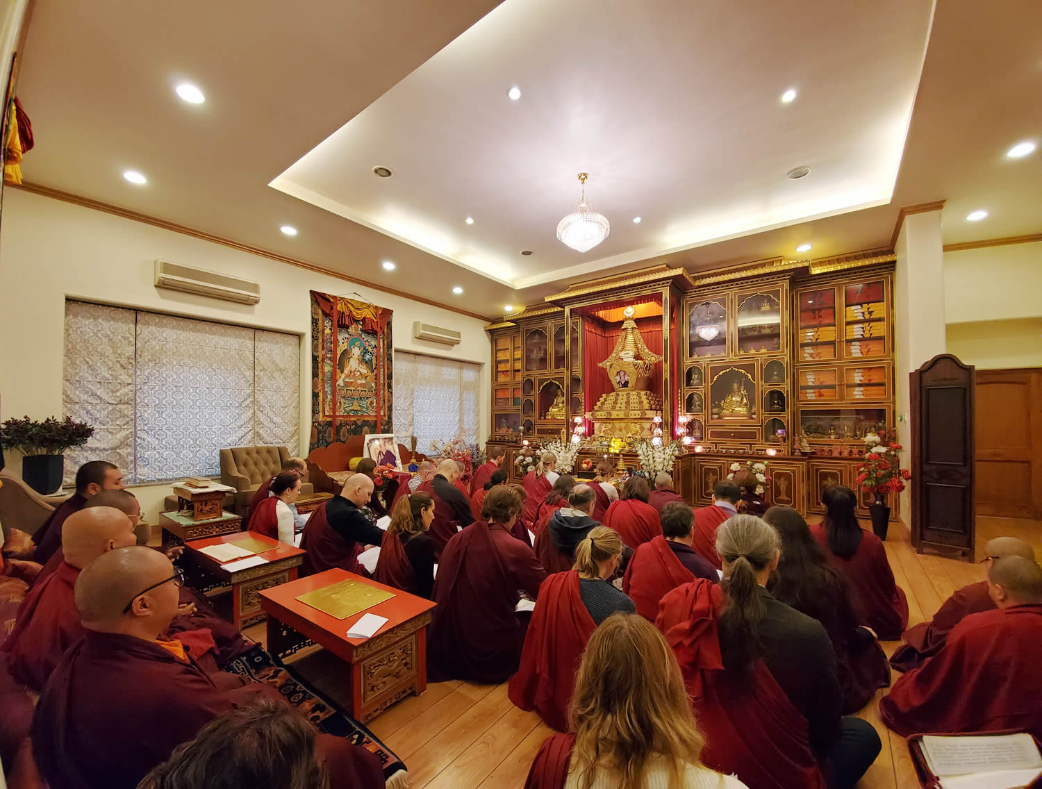 The Mindrol Lekshey Program Begins At Mindrolling Monastery