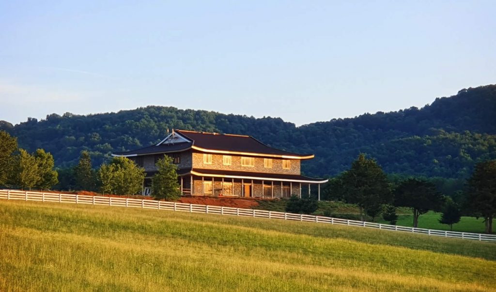 New Temple During Hundred Days Retreat 2020