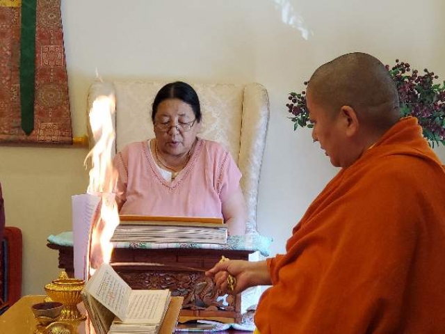 Prayer Ceremony at Mindrolling